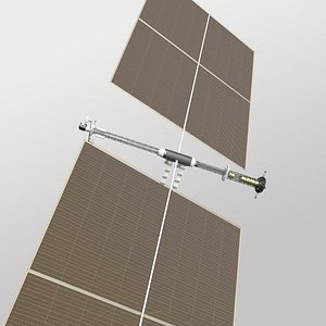 Solar Electric Ion Drive Space Freighter
