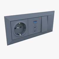 Socket USB AC and Keys