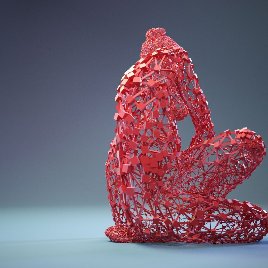 Abstract Cubist 3D Model - TurboSquid 1399554