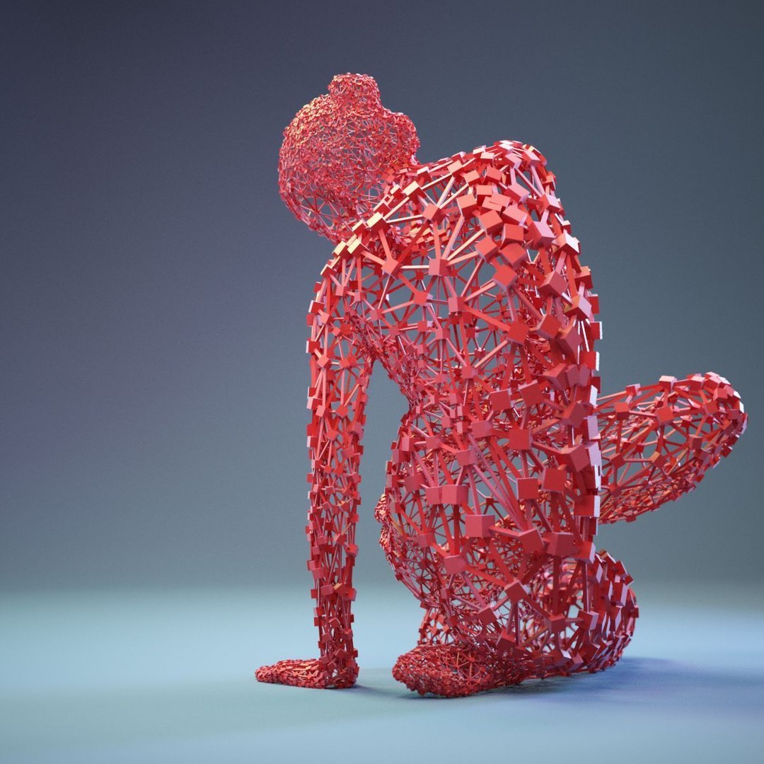 Abstract Cubist 3D Model - TurboSquid 1399554