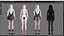 Elf Archer - Personagem Feminina Realista - Blender UE5 Unity - 40 animações