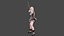 Elf Archer - Personagem Feminina Realista - Blender UE5 Unity - 40 animações