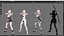 Elf Archer - Personagem Feminina Realista - Blender UE5 Unity - 40 animações