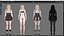 Elf Archer - Personagem Feminina Realista - Blender UE5 Unity - 40 animações