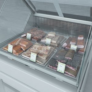custom refrigerated showcase becons max