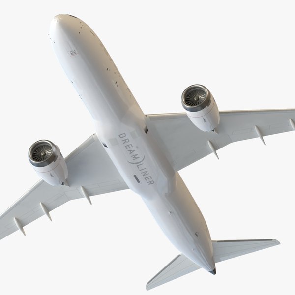 White Livery B789 SC 3D model