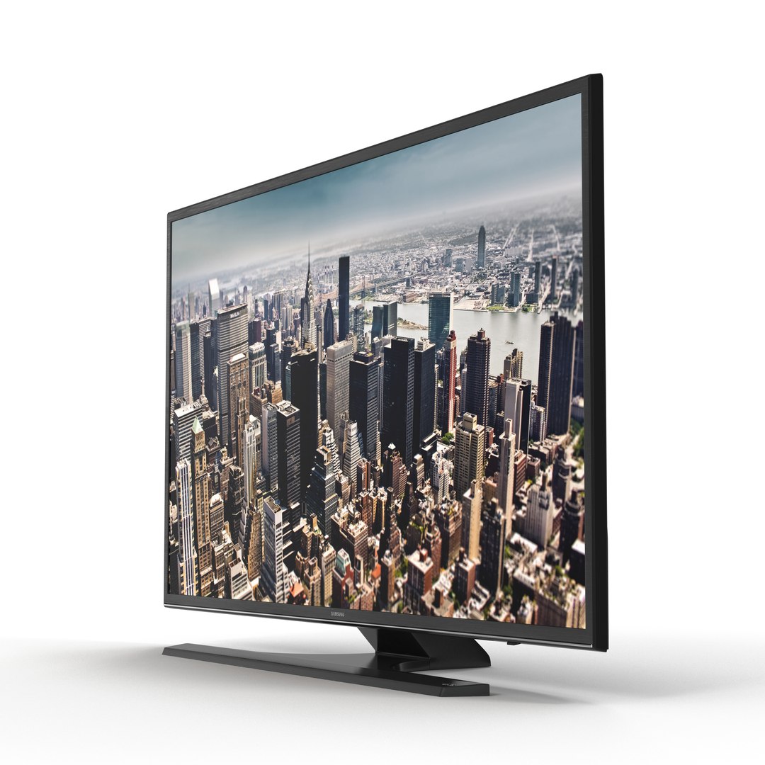 Samsung 4K UHD JU6500 Series Smart TV 50 inch 3D model preview