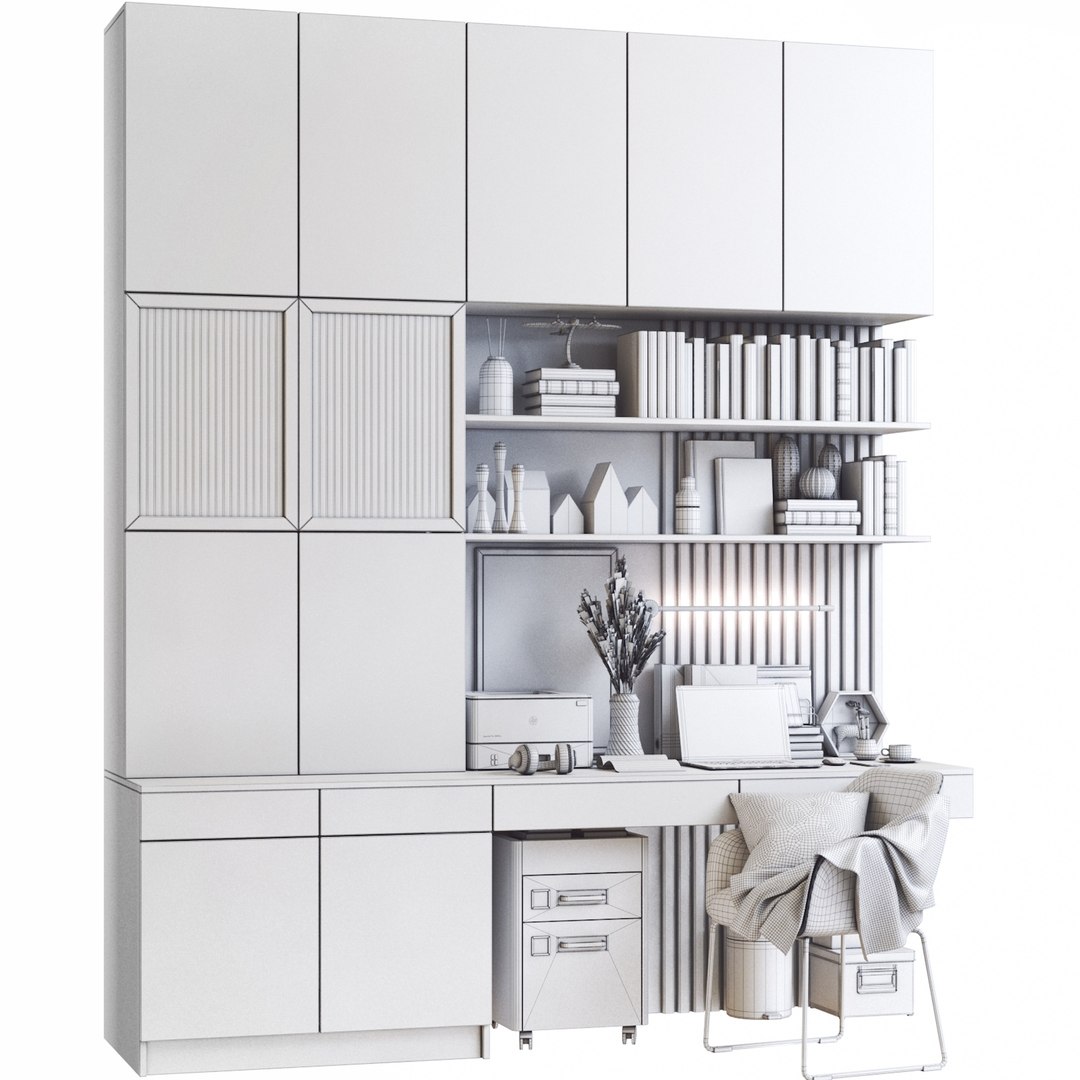 3D Model Furniture Composition 16 - TurboSquid 2315352