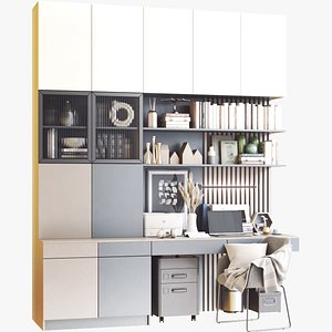 3D model Furniture composition 16