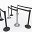 Airport Stanchions