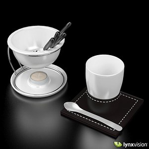 porcelain fondue set max