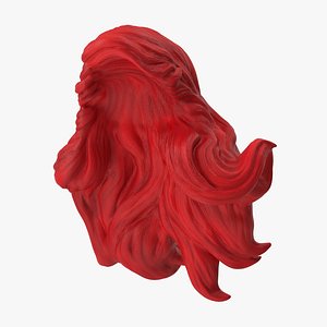 3d model ariel wig