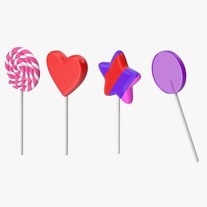 Lollipop Candy Collection 2 3D