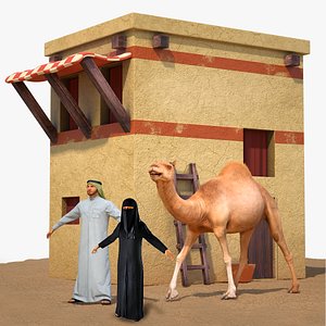 Traditional Arabic Collection 2 3D