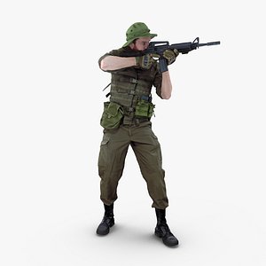 Soldier Standing