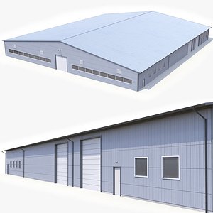 3D Industrial Building 52 PBR