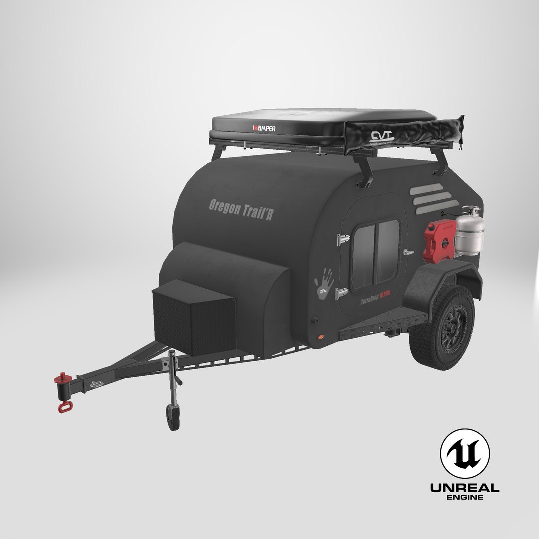 3D model Black Trailer Teardrop Lights On https://p.turbosquid.com/ts-thumb/4l/PobEaQ/Z6/stemcell_unreal_render/png/1725101816/1920x1080/fit_q87/8953b41c011741ff9ff03096b99056ed7fb15380/stemcell_unreal_render.jpg