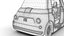 Fiat Topolino Dolcevita 2025 HQ 3D-Modell