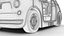 Fiat Topolino Dolcevita 2025 HQ 3D-Modell