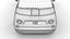 Fiat Topolino Dolcevita 2025 HQ 3D-Modell