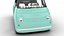 Fiat Topolino Dolcevita 2025 HQ 3D-Modell