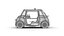 Fiat Topolino Dolcevita 2025 HQ 3D-Modell