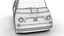 Fiat Topolino Dolcevita 2025 HQ 3D-Modell
