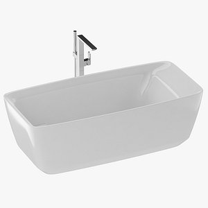 tub freestanding 3D