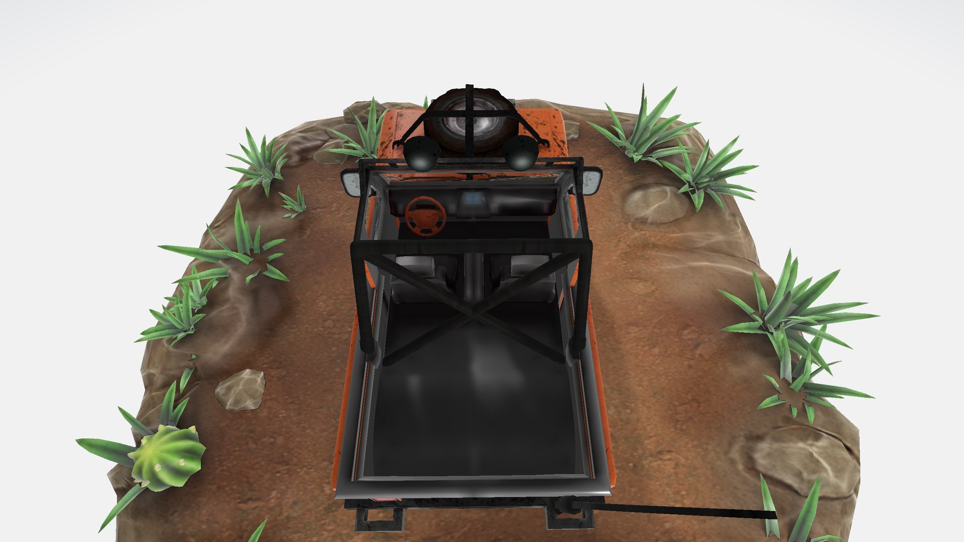 3D Rover Flatbed Scene Model - TurboSquid 2398648