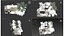 Modèle 3D de plantation de jardin paysager - 9