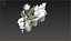 Modèle 3D de plantation de jardin paysager - 9