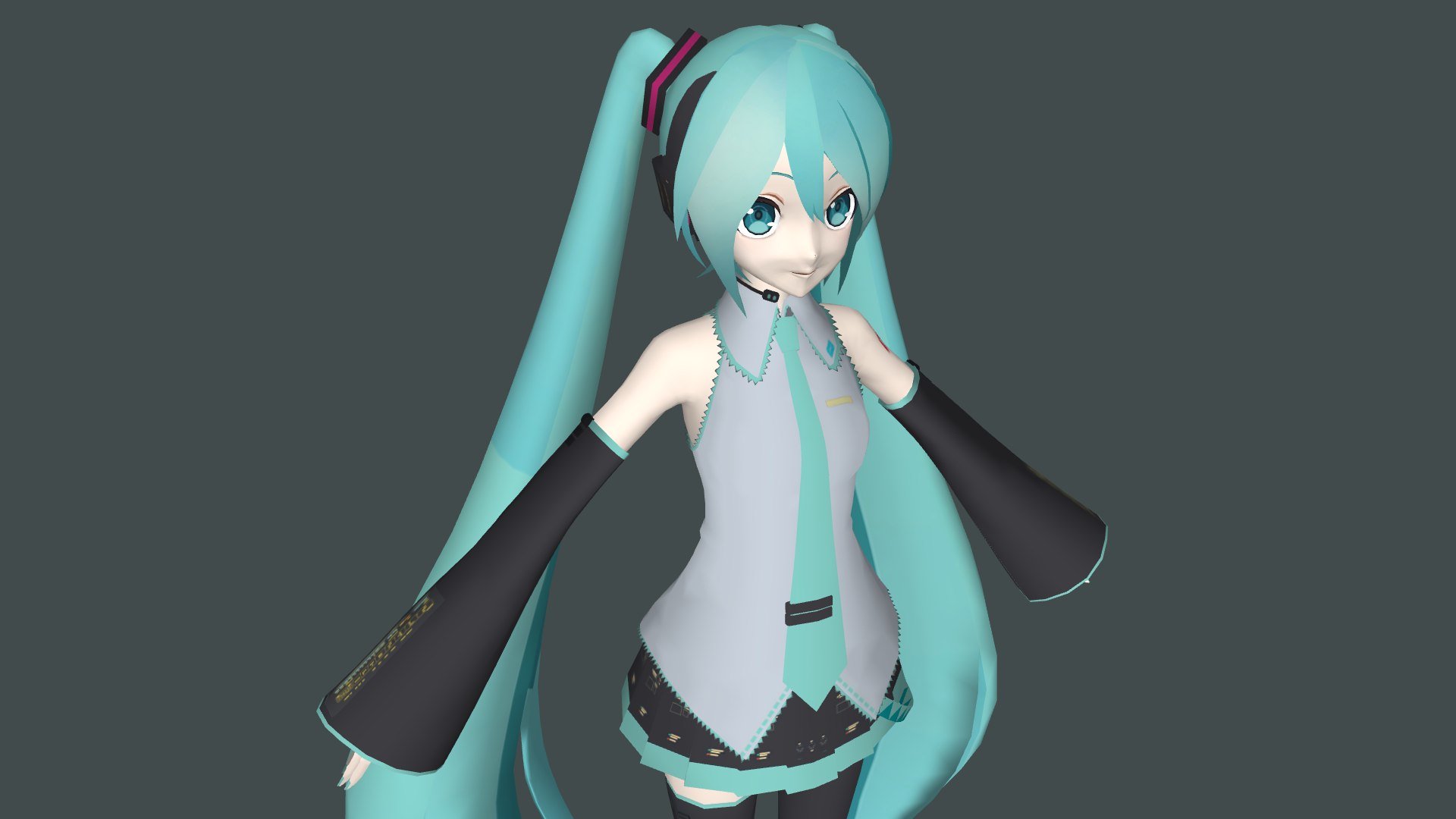 Hatsune Miku - Vocaloid 3D model https://p.turbosquid.com/ts-thumb/4l/cGfYjV/P6/aa/png/1761827932/1920x1080/fit_q87/9c36a09c371c258f948455e27f7ec72d9564d351/aa.jpg