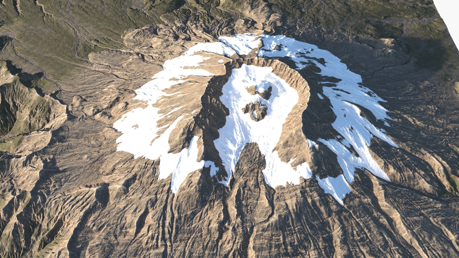 Snowy stratovolcano 3D model https://p.turbosquid.com/ts-thumb/4l/cvsz9b/3B/v25/jpg/1735564313/1920x1080/fit_q87/d677ae3de21d370dfb040be0feb5a55f5b272aff/v25.jpg