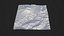 白雪皑皑的层状火山