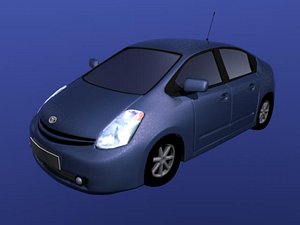 Toyota Prius Polygon High Res