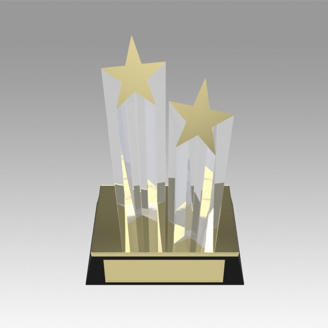 Award Figurine Star Model - TurboSquid 1494783