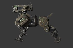 mech dog 3D