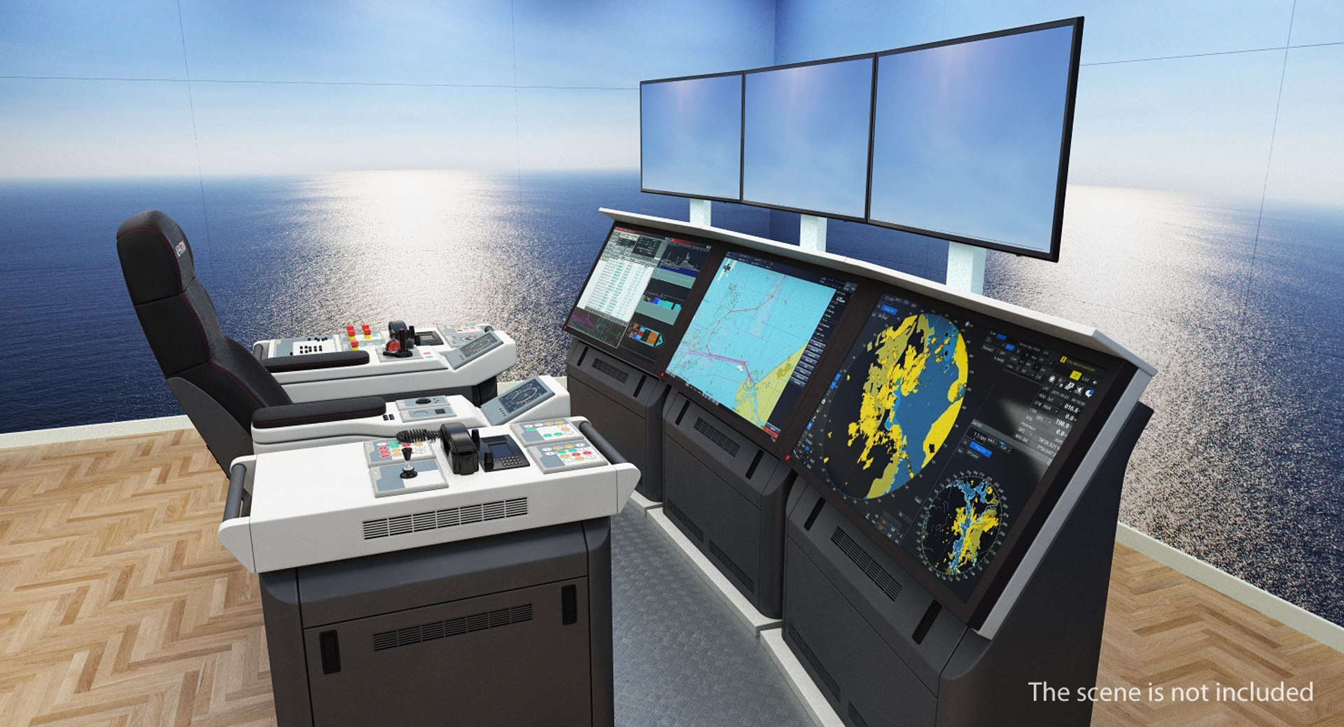 3D Naval Monitors Radar Systems - TurboSquid 1333094