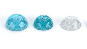 geodesic domes pack 3D model