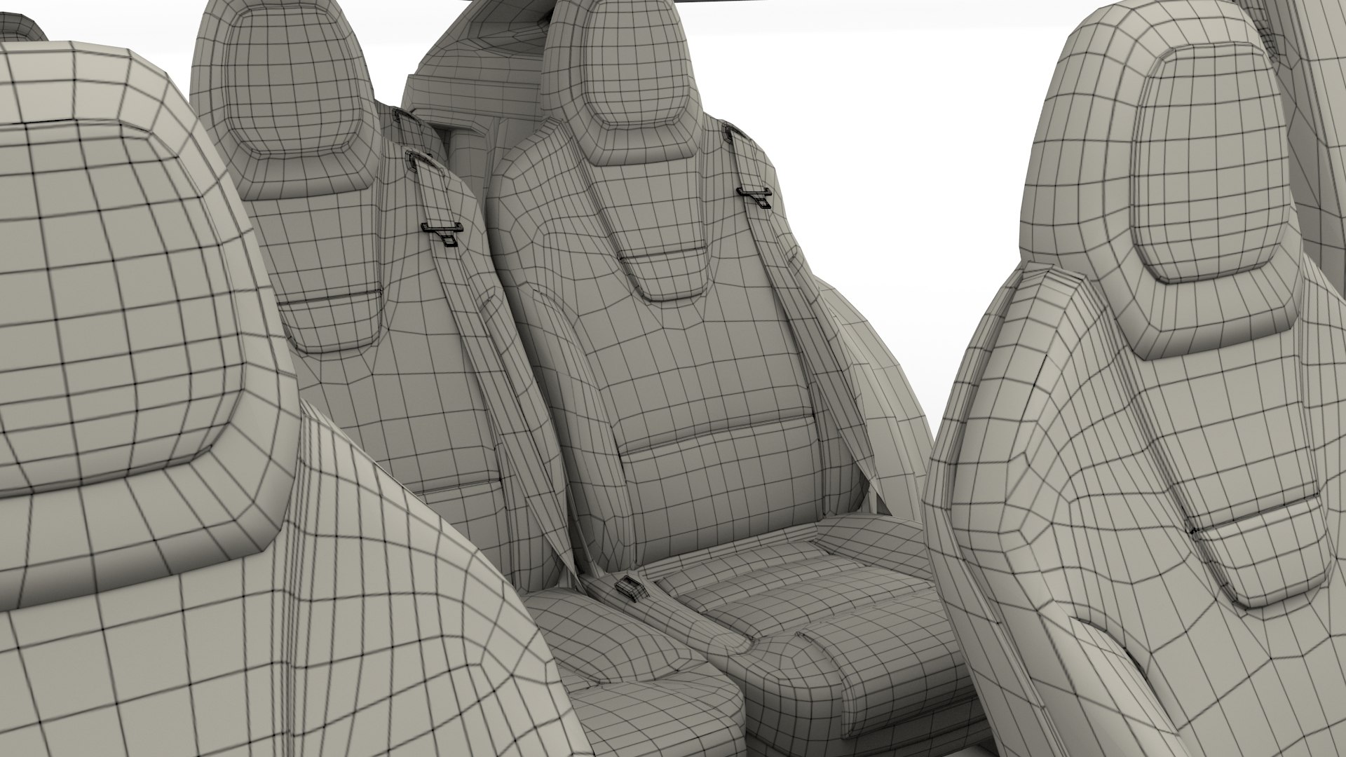 3D Tesla X Interior Modeled Model - TurboSquid 1209122