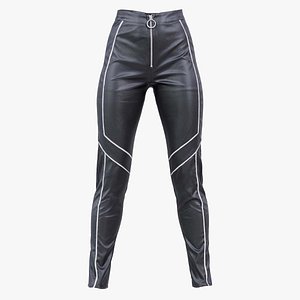 3D Stripe Pattern Biker Pants Remastered