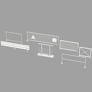 fence 3D model