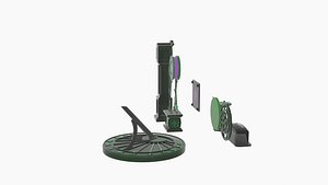 3D Clocks 3D Model