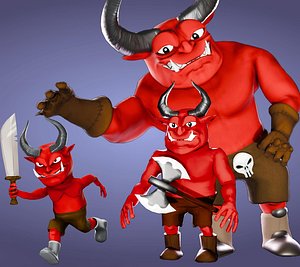 3 Demon Video Game Characters