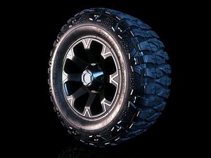 Giovanna D8V rim and Nitto Mud Grappler tyre