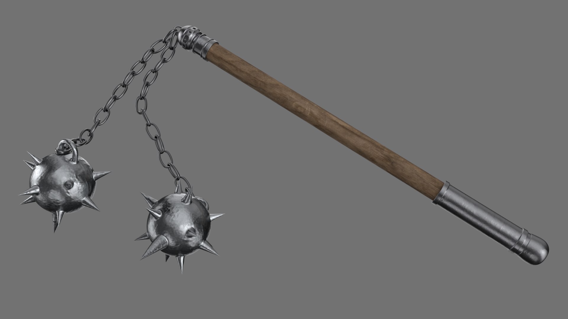 3D Morningstar Weapon TurboSquid 1667163