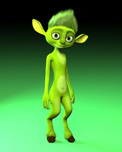cartoon satyr