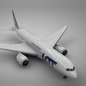 boeing 787 lot l901 3D model