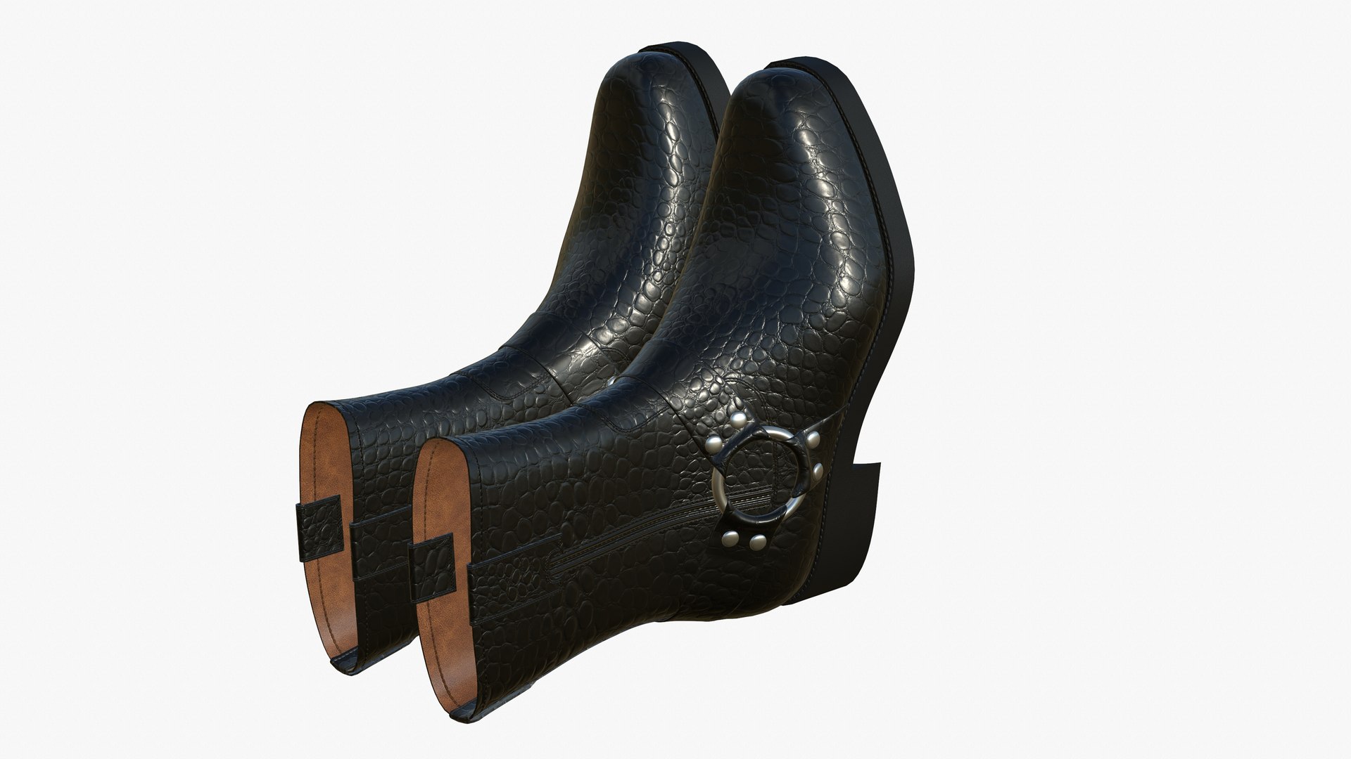 3D Shoe Store Display Stand model https://p.turbosquid.com/ts-thumb/4m/CwSDU2/Qm/leatherbootscrocodileblack40render25/jpg/1664092612/1920x1080/fit_q87/d6f5020c8d510ef291809f02459e1b64f7d2cc89/leatherbootscrocodileblack40render25.jpg
