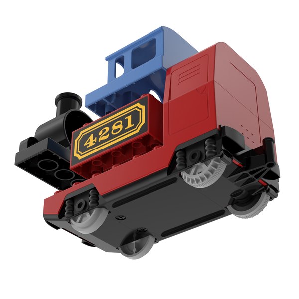 Lego Duplo Train Set 3D model - TurboSquid 1719845